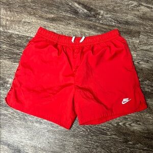 Nike Red Athletic Shorts